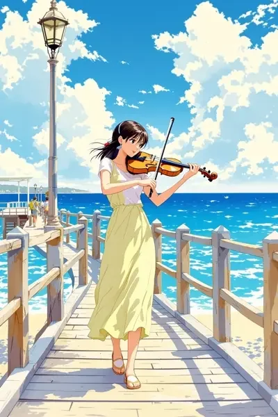 夏日协奏曲 夏の協奏曲 动漫封面
